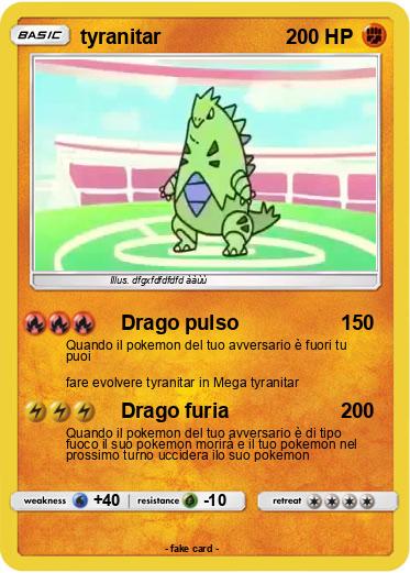 Pokemon tyranitar