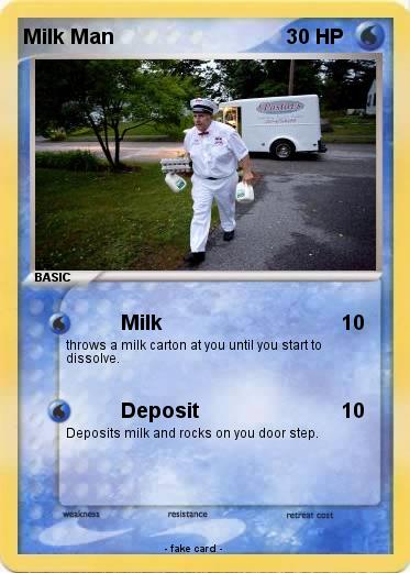 Pokemon Milk Man