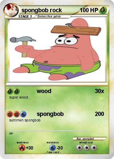 Pokemon spongbob rock