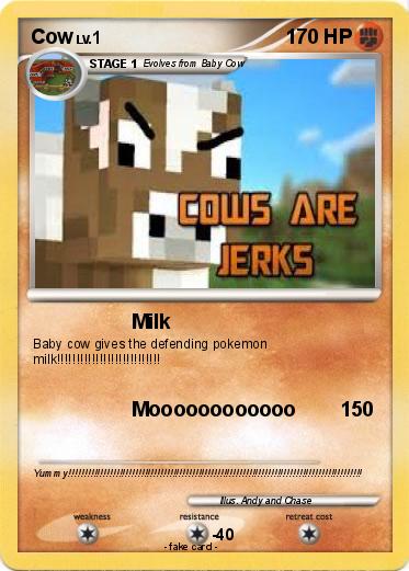Pokemon Cow