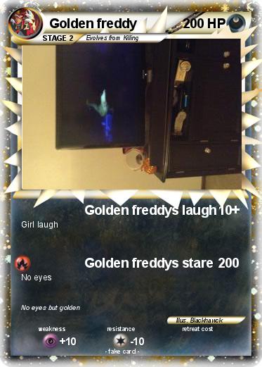 Pokemon Golden freddy