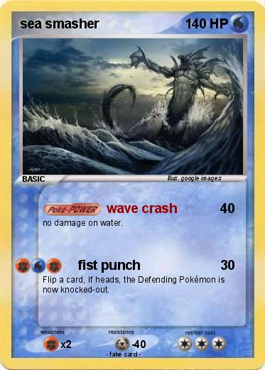Pokemon sea smasher
