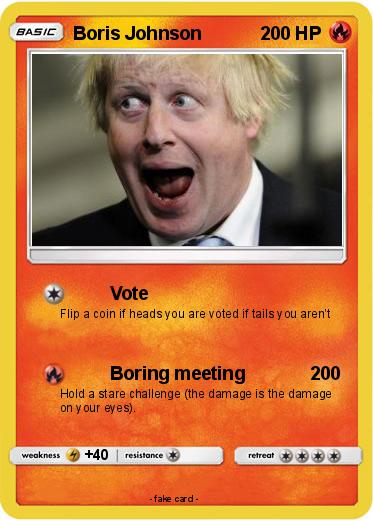 Pokemon Boris Johnson