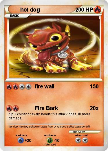 Pokemon hot dog