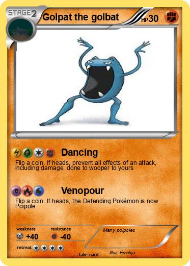 Pokemon Golpat the golbat