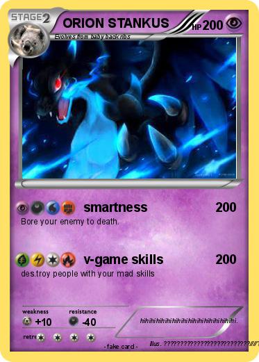 Pokemon ORION STANKUS