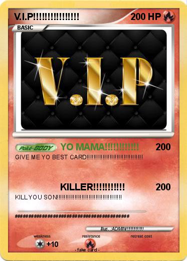 Pokemon V.I.P!!!!!!!!!!!!!!!!