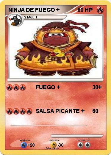 Pokemon NINJA DE FUEGO +