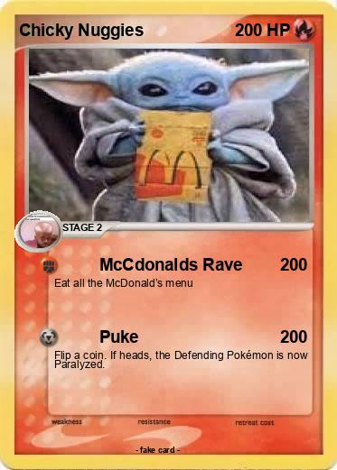 Pokemon Chicky Nuggies