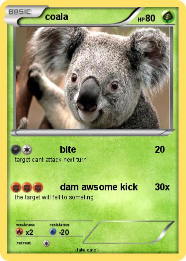 Pokemon coala
