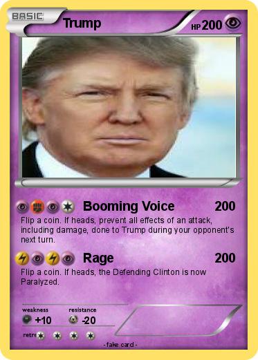 Pokemon Trump