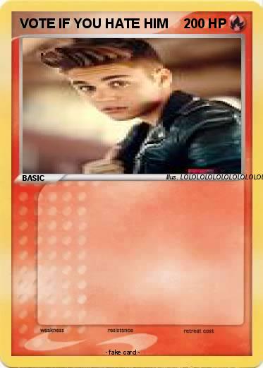 Pokemon VOTE IF YOU HATE HIM