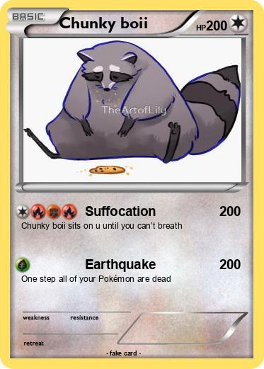 Pokemon Chunky boii