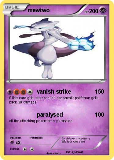 Pokemon mewtwo