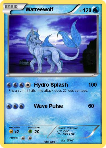 Pokemon Watreewolf