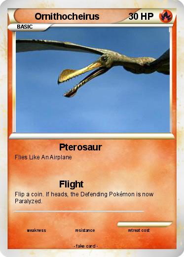 Pokemon Ornithocheirus