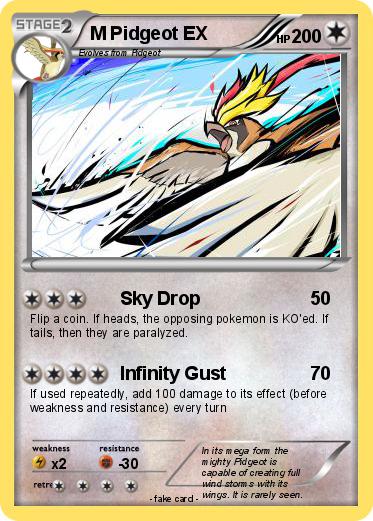 Pokemon M Pidgeot EX
