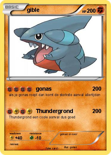 Pokemon gible