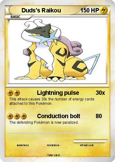 Pokemon Duds's Raikou