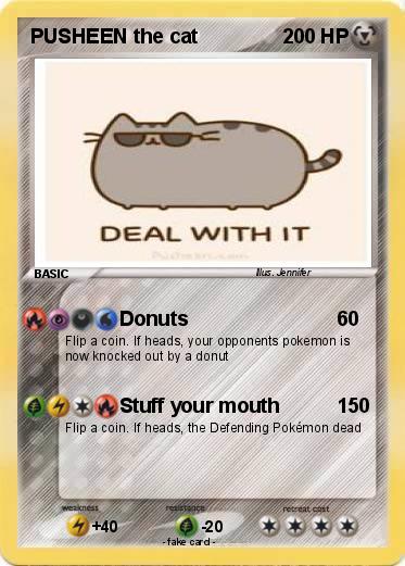 Pokemon PUSHEEN the cat
