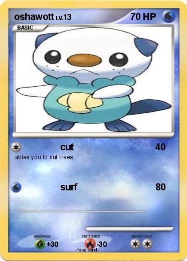 Pokemon oshawott