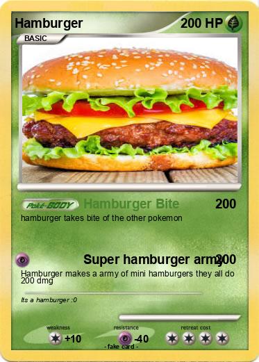 Pokemon Hamburger
