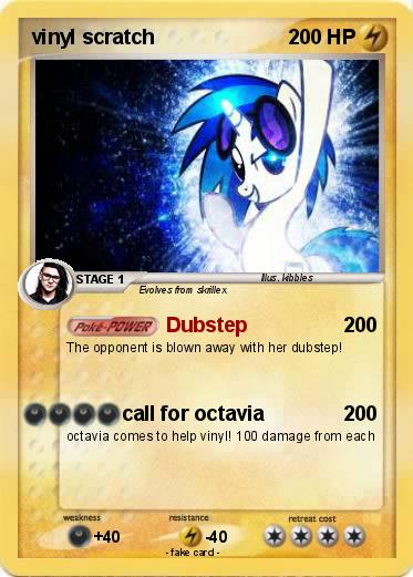 Pokemon vinyl scratch