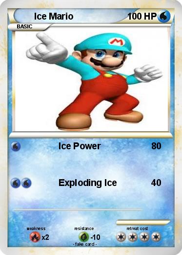 Pokemon Ice Mario