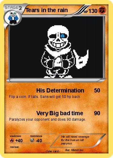 Pokemon Tears in the rain