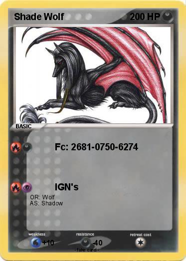 Pokemon Shade Wolf