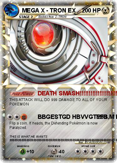 Pokemon MEGA X - TRON EX