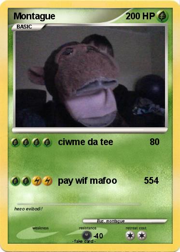 Pokemon Montague