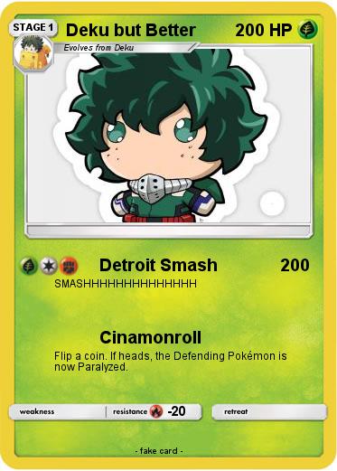 Pokemon Deku but Better