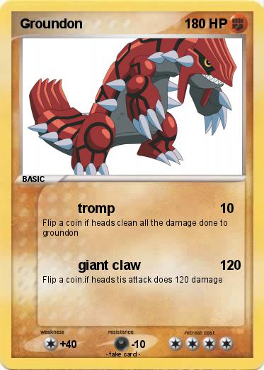 Pokemon Groundon