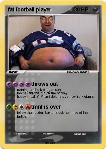 Pokemon fat football player