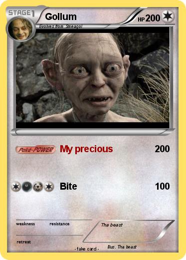 Pokemon Gollum
