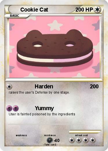 Pokemon Cookie Cat