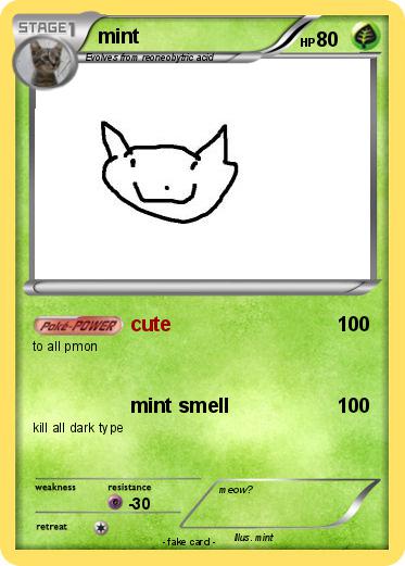 Pokemon mint