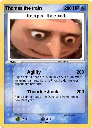 Pokemon Thomas the train