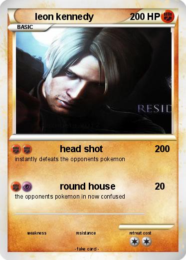 Pokemon leon kennedy