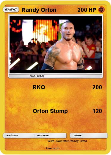 Pokemon Randy Orton
