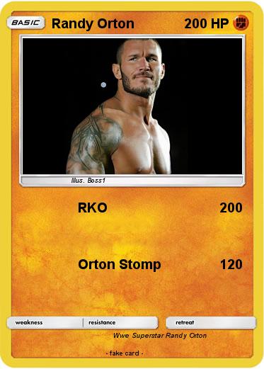 Pokemon Randy Orton