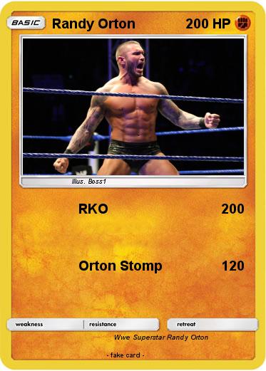 Pokemon Randy Orton