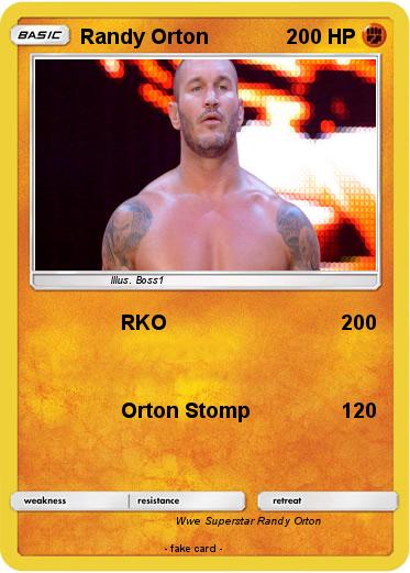 Pokemon Randy Orton