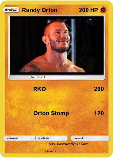Pokemon Randy Orton