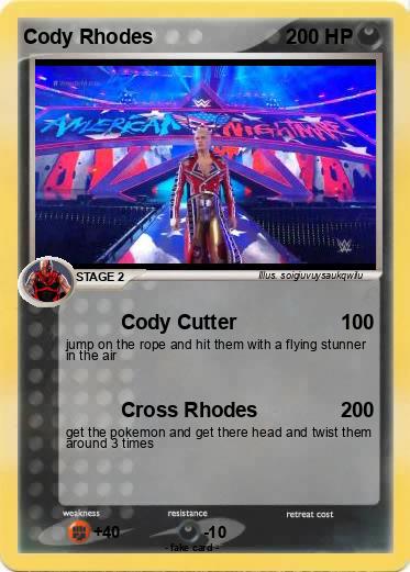 Pokemon Cody Rhodes