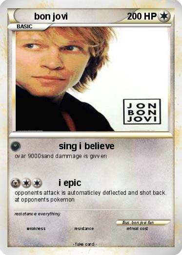 Pokemon bon jovi