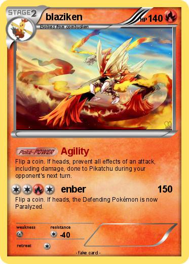 Pokemon blaziken