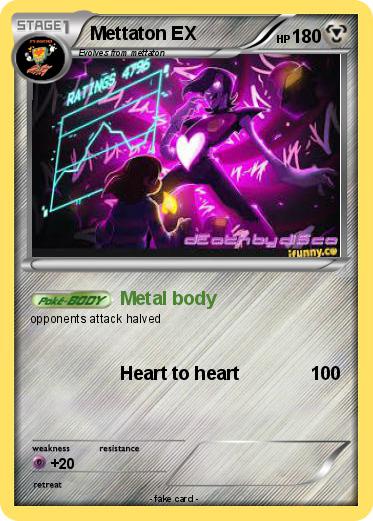 Pokemon Mettaton EX