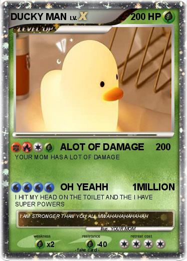Pokemon DUCKY MAN